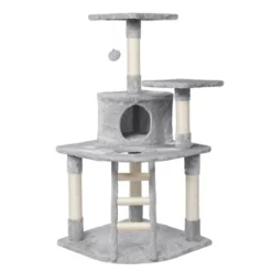 Yaheetech 3-Level Cat Tower With Scratching Post -Furniture GUEST b9f0ceb8 4a50 4e7b ba50 2152c28dd3f4