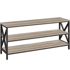 Yaheetech 55 Inch 3-Layer Shelved TV Stand Lengthened TV Cabinet Console Table 13 Yaheetech 55 Inch 3-Layer Shelved TV Stand Lengthened TV Cabinet Console Table -Furniture GUEST bc9d0117 0539 4b15 b177 9263fc872877