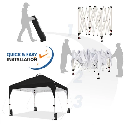 Yaheetech Pop Up Canopy With Roller Bag And Sandbags 6 Yaheetech Pop Up Canopy With Roller Bag And Sandbags - Image 6