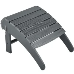 Yaheetech Ottoman Footrest For Adirondack Chair For Porch, Backyard, Lawn -Furniture GUEST bde81c11 d429 4310 b029 c62872d0b8ae
