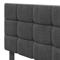 Yaheetech Upholstered Platform Bed Frame With Tufted Height Adjustable Headboard -Furniture GUEST bdf167cb b36d 4c33 b3e0 ba9e968b8886