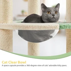 Yaheetech 35.5" Tall Ocean Cat Tree With Natural Sisal For Kittens -Furniture GUEST be0da6bf 430d 45ca 9b32 605f81012c3e