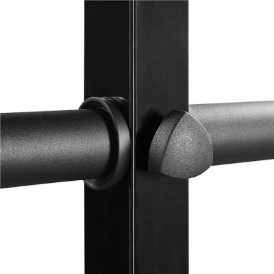 Yaheetech 2" Olympic Plate & Bar Holder Weight Bumper Plates Tree Stand Rack Black 4 Yaheetech 2" Olympic Plate & Bar Holder Weight Bumper Plates Tree Stand Rack Black - Image 4