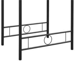 Yaheetech Modern Round Dining Table Set For 2 With Steel Legs, Storage Rack For Kitchens -Furniture GUEST c131b2ab 3753 4ad4 be82 e8517f8ac42e