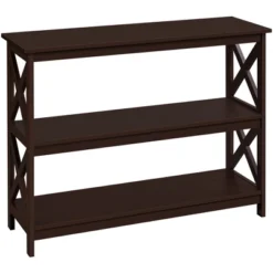 Yaheetech 3-Tier Wooden Console Table X Design Entryway Table 15 Yaheetech 3-Tier Wooden Console Table X Design Entryway Table -Furniture GUEST c34c0127 e14b 47b5 9cb8 1d7408e575a3