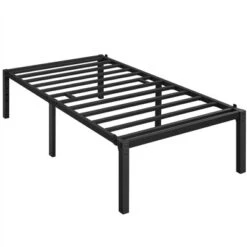 Yaheetech Metal Platform Bed Frame With Heavy Duty Steel Slat Support -Furniture GUEST c51473b5 96d2 4915 b9a9 8b71cd2e166a