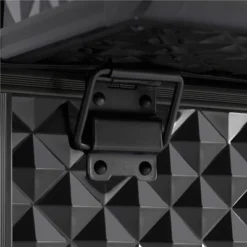 Yaheetech Aluminum Cosmetic Case Professional Makeup Train Case, Large Capacity, Black -Furniture GUEST c61d906c 0e9a 4e7f b920 3b55aa262fbf