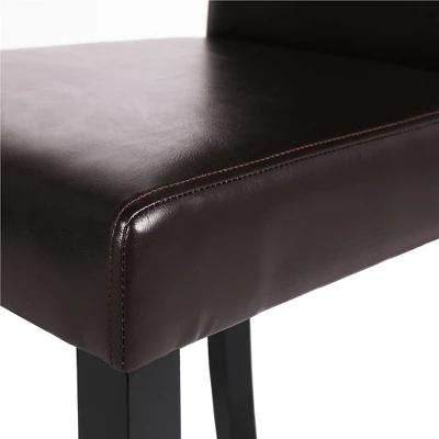 Yaheetech 4pcs High Back Padded Dining Chairs With Wood Legs For Home Restaurants 7 Yaheetech 4pcs High Back Padded Dining Chairs With Wood Legs For Home Restaurants - Image 7