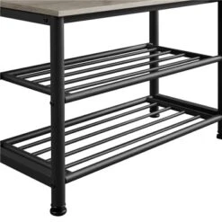 Yaheetech 73"H Metal Hall Tree With Shoe Storage Bench Coat Rack -Furniture GUEST c83a4ce0 8c99 41c7 9c07 19b64eee8d12