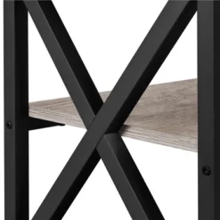 Yaheetech Vintage TV Stand For TV Up To 70 Inches 3-Tier TV Console Table -Furniture GUEST cb0d1e17 acfc 45f4 912e f961e92de26a