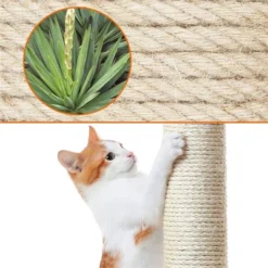 Yaheetech 42" Plush Cat Tree Condo For Small Medium Cats -Furniture GUEST cdb1824b a2bf 44b5 bb73 3f95895882b4