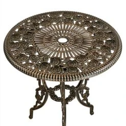 Yaheetech 3 Piece Patio Bistro Table Set For Garden Backyard -Furniture GUEST d2728e5e 5f13 4167 b6a3 a9c5a94ee07d