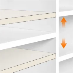 Yaheetech Shoe Storage Bench Shoes Organizer With 10 Cubbies And Cushion Seat, White 12 Yaheetech Shoe Storage Bench Shoes Organizer With 10 Cubbies And Cushion Seat, White -Furniture GUEST d2acdcf1 2fcd 4906 bd60 e8ce82404077