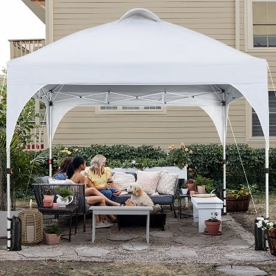 Yaheetech 10x10ft Outdoor Pop Up Canopy For Garden Patio Park Market 16 Yaheetech 10x10ft Outdoor Pop Up Canopy For Garden Patio Park Market - Image 16