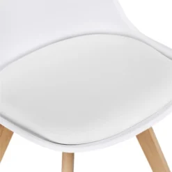 Yaheetech Pack Of 4 Upholstered Dining Chairs For Dining Room, Kitchen -Furniture GUEST d5776513 e24d 44b5 8995 c807ea386423