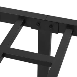 Yaheetech Metal Slatted Bed Frame With Wooden Headboard Mattress Foundation -Furniture GUEST d59ab9d1 55c9 40a7 83b8 190f8c5452c8