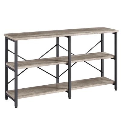 Yaheetech 3 Tiers Wood Console Table Industrial Sofa Table 7 Yaheetech 3 Tiers Wood Console Table Industrial Sofa Table - Image 7