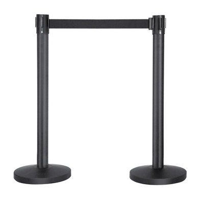 Yaheetech Retractable Belt Stanchion Set For Queuing Lines Crowd Control Barriers 8 Yaheetech Retractable Belt Stanchion Set For Queuing Lines Crowd Control Barriers - Image 8
