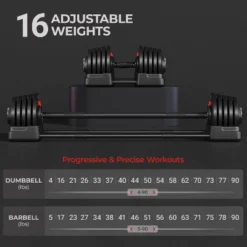 Yaheetech 2 X 2-in-1 Quick-Adjust Dumbbell Weight Set For Home Gym 10 Yaheetech 2 X 2-in-1 Quick-Adjust Dumbbell Weight Set For Home Gym -Furniture GUEST d96771c3 99d4 412c ba4f e23c46af20fc