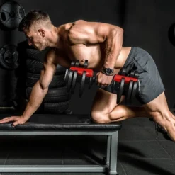 Yaheetech 2 X 2-in-1 Quick-Adjust Dumbbell Weight Set For Home Gym