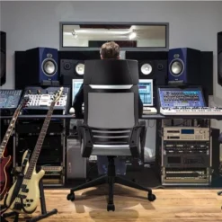 Yaheetech Swivel Office Desk Chair Study Work Chair With Headrest Lumbar Support Rolling Wheels 14 Yaheetech Swivel Office Desk Chair Study Work Chair With Headrest Lumbar Support Rolling Wheels -Furniture GUEST da3301df 17ff 4fa3 8fc2 164d9dd1c219