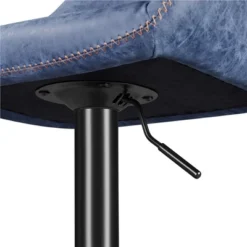 Yaheetech 2pcs Upholstered Height Adjustable Swivel Bar Stools Set -Furniture GUEST db5f0139 b229 4ed7 adde 940234e6f8e6