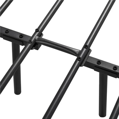 Yaheetech Metal Platform Bed Frame With Vintage Headboard And Footboard 5 Yaheetech Metal Platform Bed Frame With Vintage Headboard And Footboard - Image 5