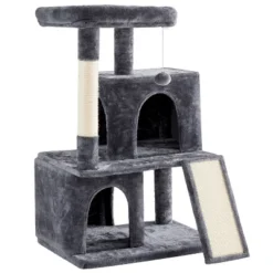 Yaheetech 42"H Cat Tree House With 2 Condos For Small Cats Kittens 16 Yaheetech 42"H Cat Tree House With 2 Condos For Small Cats Kittens -Furniture GUEST de3244ef 8758 458e 86f3 d50b7a6a7154