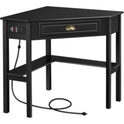 Yaheetech Corner Computer Desk Workstation With Power Outlet -Furniture GUEST deee6309 f885 4b39 83f6 821a75130e17