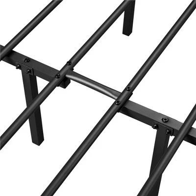 Yaheetech Iron Platform Bed Frame With High Headboard And Footboard 6 Yaheetech Iron Platform Bed Frame With High Headboard And Footboard - Image 6