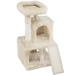Yaheetech 36"H Cat Tree House With 2 Condos For Small Cats Kittens 9 Yaheetech 36"H Cat Tree House With 2 Condos For Small Cats Kittens -Furniture GUEST e1b8a8a8 a6d1 4403 bfdf 2b1fc0b5b642