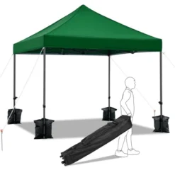 Yaheetech Pop-up Waterproof Canopy 10'x10' -Furniture GUEST e2306813 9b31 428f 8673 e3adb95001e1