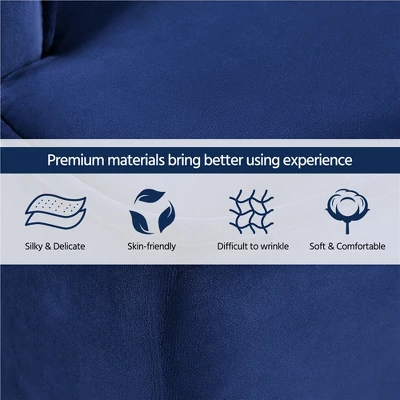 Yaheetech Modern Upholstered Armchair Velvet Accent Chair For Living Room Bedroom 5 Yaheetech Modern Upholstered Armchair Velvet Accent Chair For Living Room Bedroom - Image 5