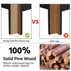 Yaheetech Wooden Console Table Entryway Table With 1 Drawer And 2 Open Shelves -Furniture GUEST e313477e 850d 40d7 b9b3 ed23e3b28747