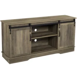 Yaheetech TV Stand Wih Storage, 58" Entertainment Center With Sliding Barn Door 19 Yaheetech TV Stand Wih Storage, 58" Entertainment Center With Sliding Barn Door -Furniture GUEST e43be3f9 a34a 4637 9112 84a402ec00b0