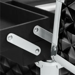 Yaheetech 3-in-1 Rolling Makeup Train Case With Large Storage -Furniture GUEST e5525251 3b5a 4f88 907c 7554da21c447