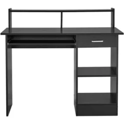 Yaheetech Home Office Wood Computer Desk With Storage Drawers -Furniture GUEST e79de33e 979d 493d ba75 0903210d1266