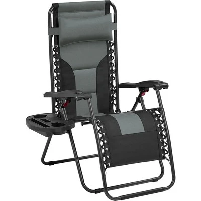 Yaheetech 2pcs 26in Padded Outdoor Zero Gravity Chair 6 Yaheetech 2pcs 26in Padded Outdoor Zero Gravity Chair - Image 6