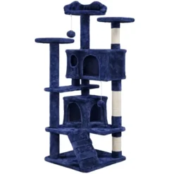 Yaheetech 54"H Cat Tree With 2 Condos For Kittens Small Cats -Furniture GUEST ea889ce7 93de 4b9d 8f9a fd8fbf244a04