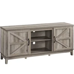Yaheetech Farmhouse TV Stand For TVs Up To 65in Entertainment Center With Storage Cabinet 14 Yaheetech Farmhouse TV Stand For TVs Up To 65in Entertainment Center With Storage Cabinet -Furniture GUEST eb169aef c924 4899 a271 87d5f5779552