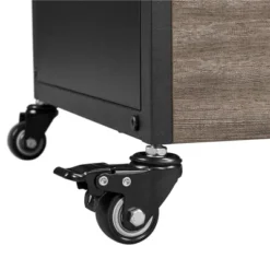 Yaheetech Mobile Office File Cabinet Industrial Vintage Rolling File Cabinet -Furniture GUEST eb5bb761 b970 4c7b 9fa2 b5add6f3fe60