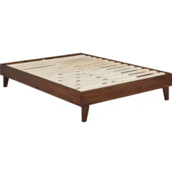 Yaheetech Wooden Bed Frame Platform Bed With Wood Slat Support -Furniture GUEST ecef993f 9b6c 4710 9ce8 21b1ec340876