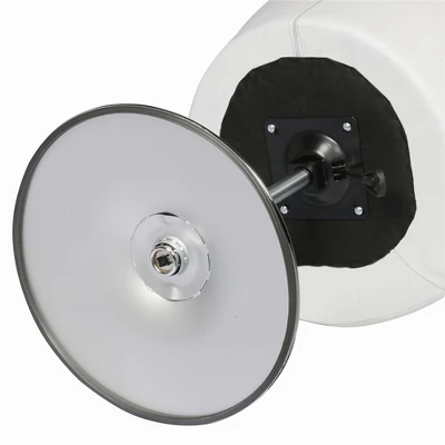 Yaheetech Height Adjustable Swivel Upholstered Round Accent Chair Barrel Chair 7 Yaheetech Height Adjustable Swivel Upholstered Round Accent Chair Barrel Chair - Image 7