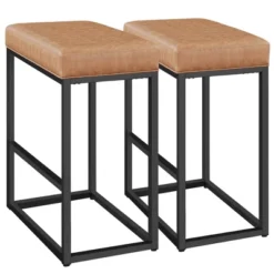 Yaheetech 30"H Bar Stools Backless Industrial Stool Modern Upholster Set Of 2 14 Yaheetech 30"H Bar Stools Backless Industrial Stool Modern Upholster Set Of 2 -Furniture GUEST f0517b3c cb5c 400c 8215 b4fcb5c20e47