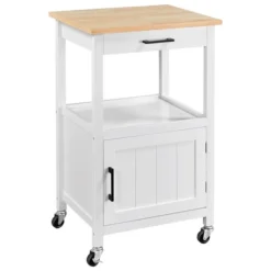 Yaheetech Rolling Kitchen Island Trolley Cart With Open Shelf And Storage Cabinet 17 Yaheetech Rolling Kitchen Island Trolley Cart With Open Shelf And Storage Cabinet -Furniture GUEST f19609bf 5a5f 43d2 922b a2928b38fdc7