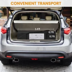 Yaheetech 10x10ft Waterproof Pop-Up Canopy With Carrying Bag, White/Blue -Furniture GUEST f2445f04 b67b 412f a00e b3df91372471