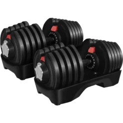 Yaheetech Quick-adjust Dumbbell Set Of 2 For Home Gym -Furniture GUEST f28e001e 9ef9 47cc a454 1f43eaf4306f