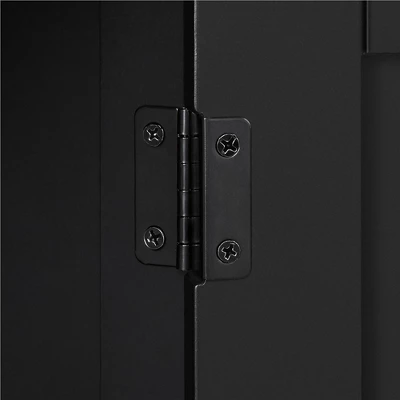 Yaheetech Rolling Kitchen Island Trolley Cart With Open Shelf And Storage Cabinet 7 Yaheetech Rolling Kitchen Island Trolley Cart With Open Shelf And Storage Cabinet - Image 7