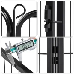 Yaheetech 8-Panel Metal Dog Playpen Fence For Outdoor Indoor 13 Yaheetech 8-Panel Metal Dog Playpen Fence For Outdoor Indoor -Furniture GUEST f492c8d2 2cca 416d 9d5d 6f9b50ddf6f7