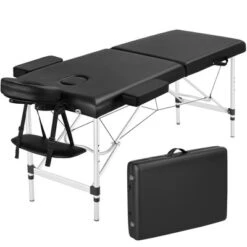 Yaheetech Aluminum Foldable Massage Tables With Headrest -Furniture GUEST f5a443ac 453c 4d6e 8751 17a1532d0f2e